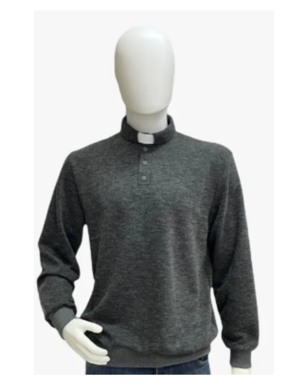 Polo maglia clergy misto viscosa vari colori - immagine 2