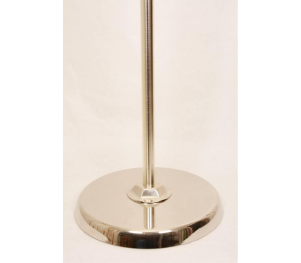 Croce astile in fusione ottone con asta e base - AR - immagine 2