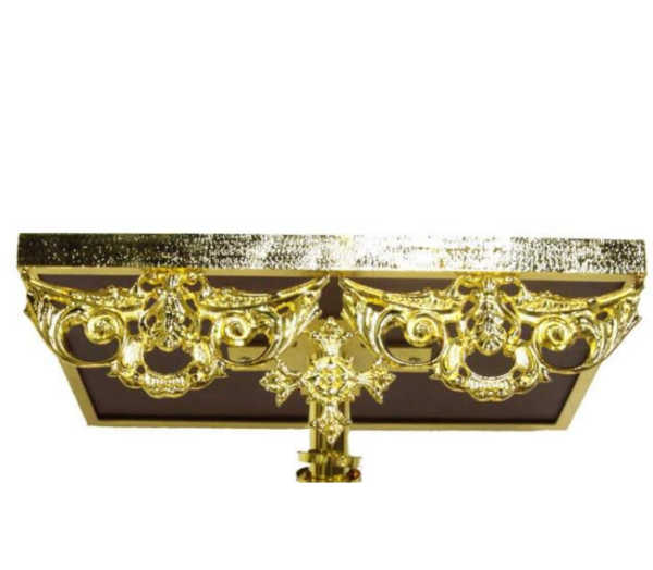Leggio a colonna in ottone stile Barocco - AR - immagine 2