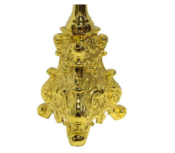 Leggio a colonna in ottone stile Barocco - AR - immagine 4