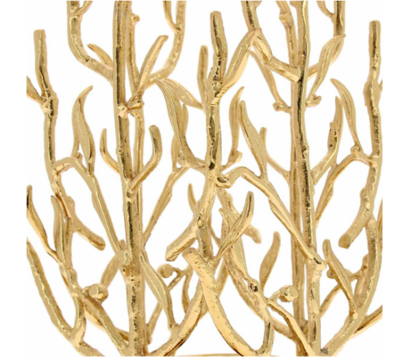 Lampada da mensa in fusione ottone. Altezza 29 cm - AR - immagine 3