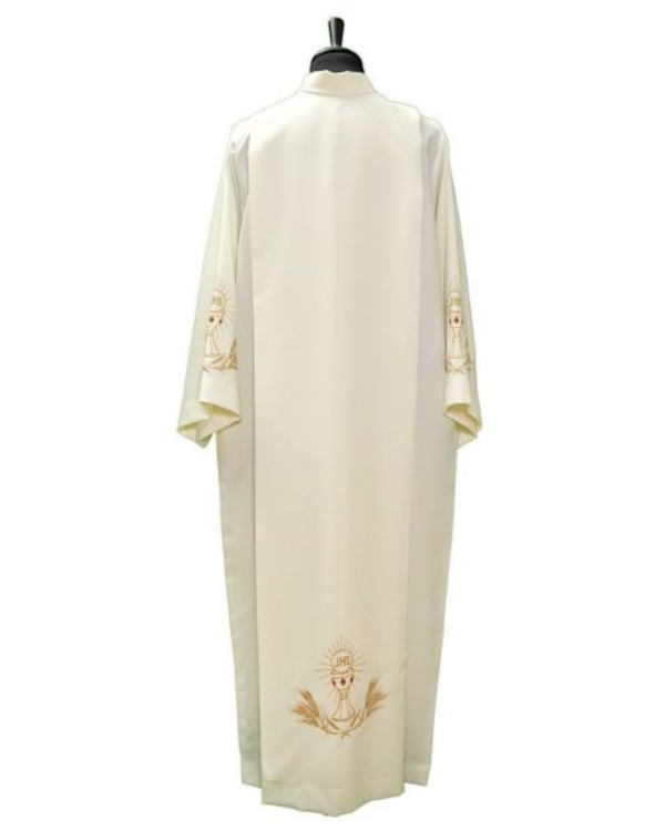 Camice con ricamo calice tessuto vatican di poliestere - AR
