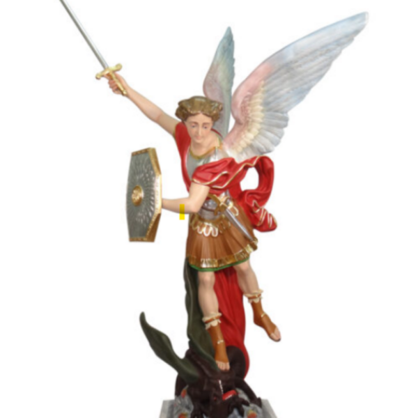 Statua San Michele Arcangelo in vetroresina 160 cm