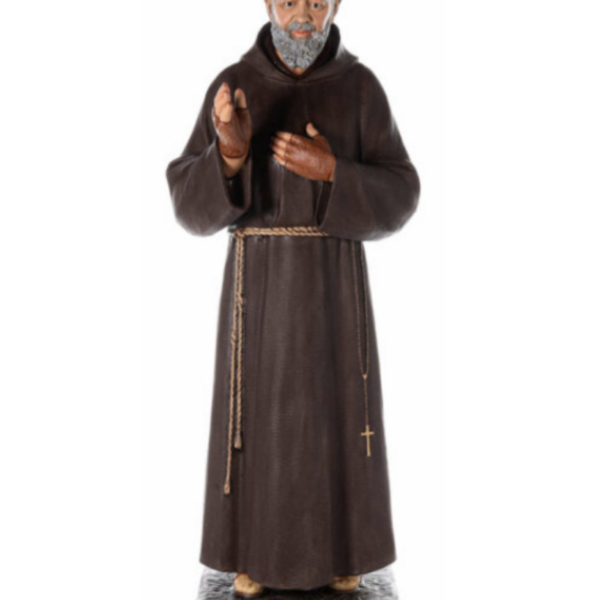 Statua San Padre Pio in vetroresina 180 cm