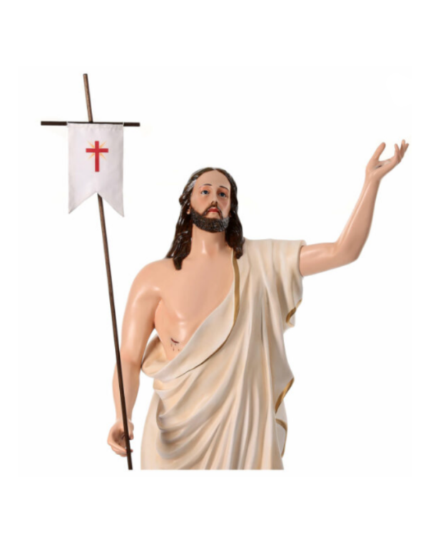 Statua Gesù Risorto in vetroresina 200 cm - immagine 2