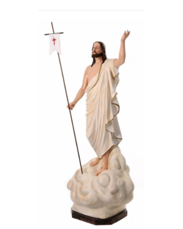 Statua Gesù Risorto in vetroresina 200 cm - immagine 3