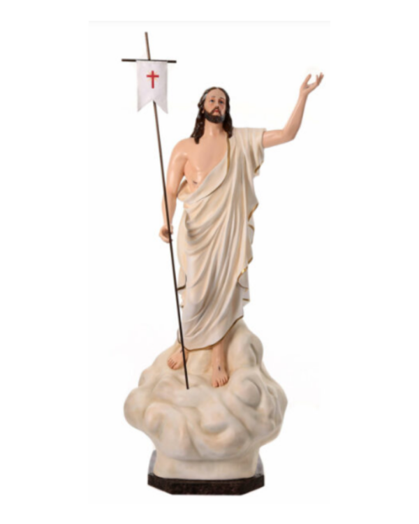 Statua Gesù Risorto in vetroresina 200 cm