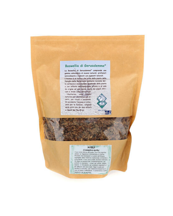 Incenso naturale Etiope Mirra 500 gr grana fine