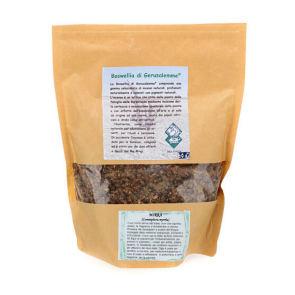 Incenso naturale Etiope Mirra 500 gr grana fine