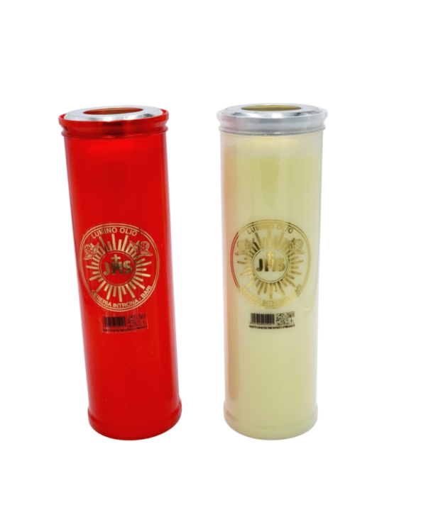 Cerone Santissimo JHS portalume bianco o rosso