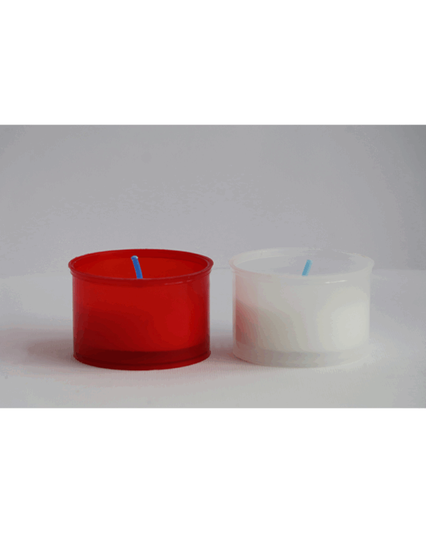 Lumino in cera bianca ⌀ 50 mm - ct 336 pz