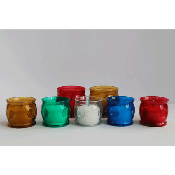 Lumino votivo "Rubino" Ø 6 cm - ct 160 pz
